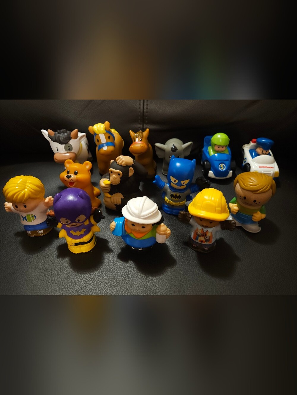 LITTLE PEOPLE Lot! People, Animals And Cars!